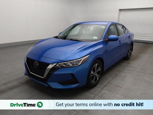 Electric Blue Metallic 2021 Nissan Sentra SV