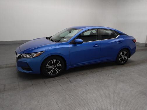 Electric Blue Metallic 2021 Nissan Sentra SV