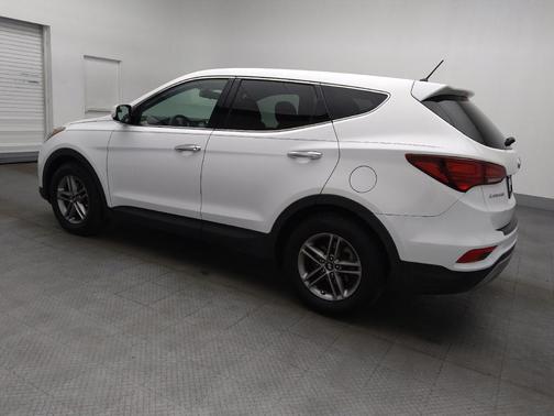 Pearl White 2018 Hyundai Santa Fe Sport 2.4L