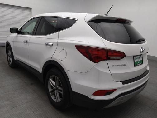 Pearl White 2018 Hyundai Santa Fe Sport 2.4L