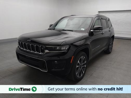 Diamond Black Crystal Pearlcoat 2022 Jeep Grand Cherokee 4xe Overland