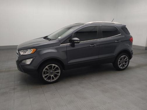 Smoke Metallic 2021 Ford EcoSport Titanium