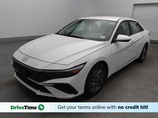 Serenity White 2024 Hyundai ELANTRA SEL