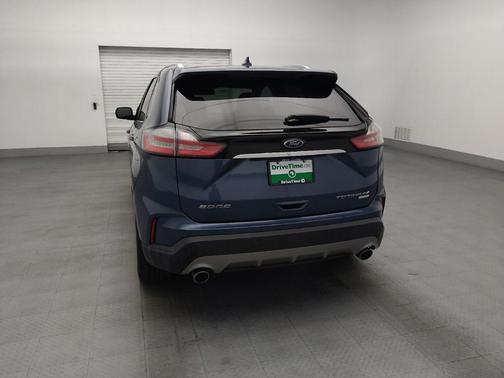 Blue Metallic 2019 Ford Edge Titanium