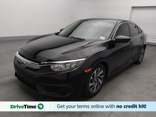 Crystal Black Pearl 2018 Honda Civic EX