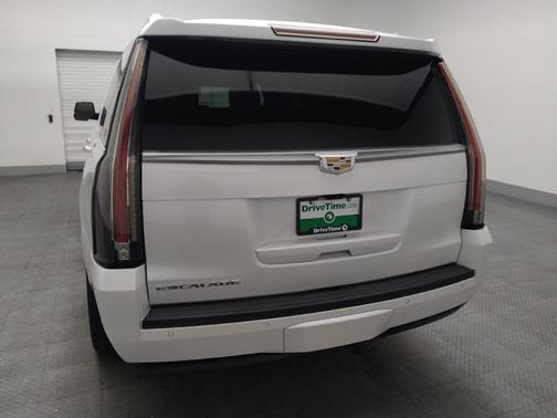 Crystal White Tricoat 2017 Cadillac Escalade ESV Platinum