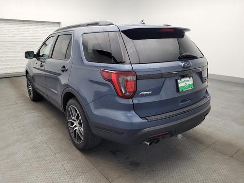Blue Metallic 2018 Ford Explorer Sport