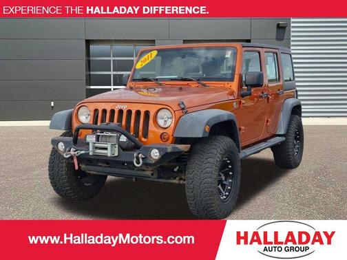 Mango Tango Pearlcoat 2011 Jeep Wrangler Unlimited Sport