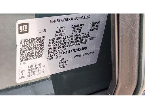 2026 Cadillac Escalade 4WD Sport