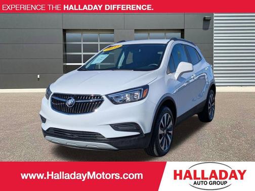 Summit White 2022 Buick Encore Preferred