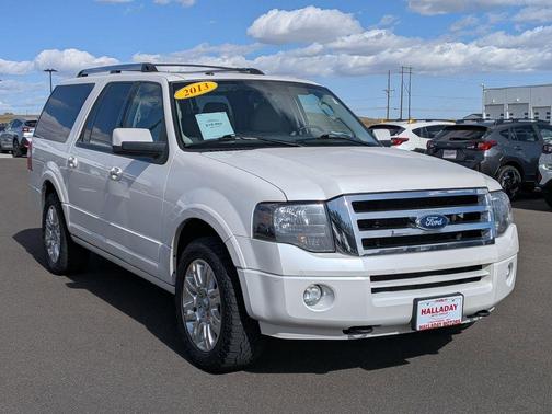 White Platinum Tri-Coat Metallic 2013 Ford Expedition EL Limited