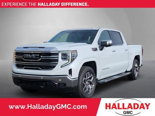 Glacier White 2026 GMC Sierra 1500 SLT Truck