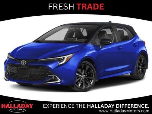 White 2023 Toyota Corolla Hatchback XSE