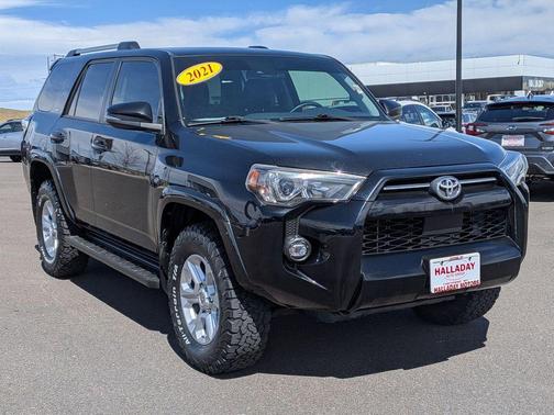 Black 2021 Toyota 4Runner SR5 Premium