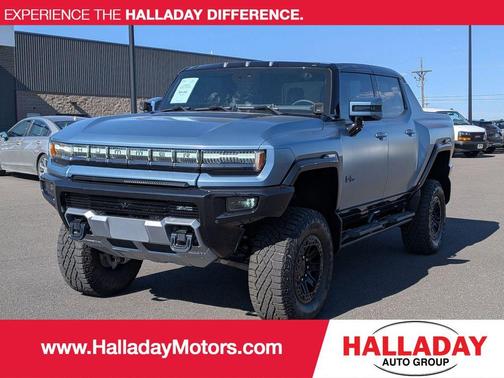Ice Blue 2024 GMC HUMMER EV Pickup 3X