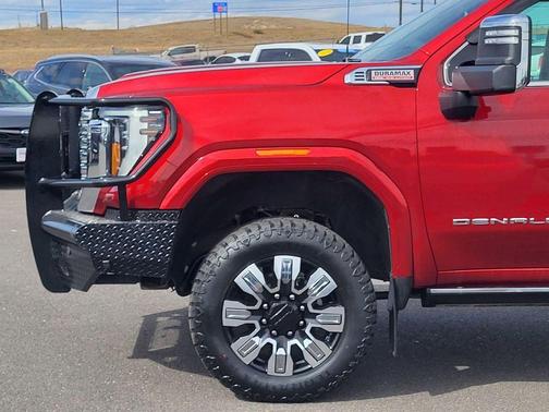 Volcanic Red 2024 GMC Sierra 3500 Denali