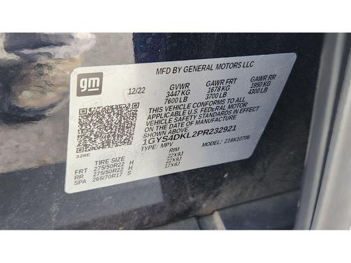 2023 Cadillac Escalade Premium Luxury Platinum