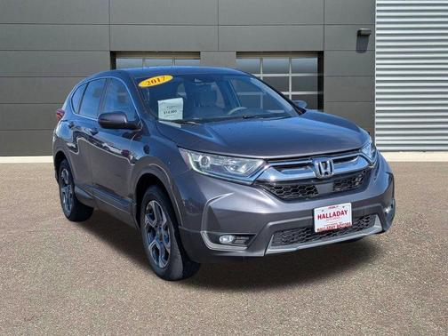 Gray 2017 Honda CR-V EX