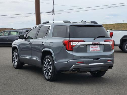 Satin Steel Metallic 2020 GMC Acadia Denali