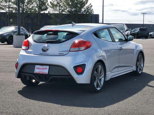 Ironman Silver Metallic 2013 Hyundai Veloster Turbo