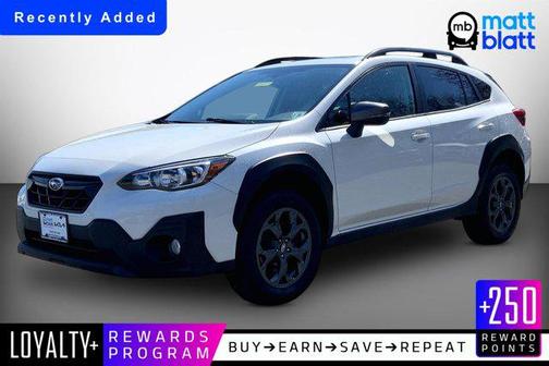 Crystal White Pearl 2022 Subaru Crosstrek Sport