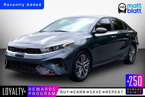 Gravity Gray 2022 Kia Forte GT-Line