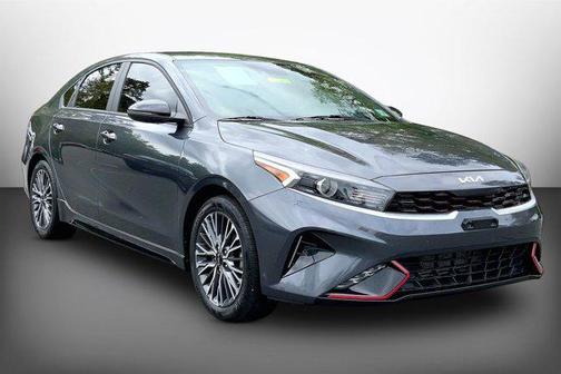 Gravity Gray 2022 Kia Forte GT-Line