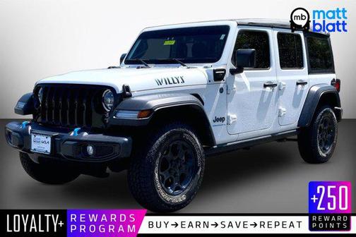 Bright White Clearcoat 2023 Jeep Wrangler 4xe Base