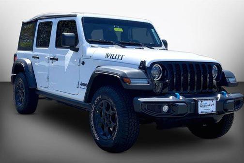 Bright White Clearcoat 2023 Jeep Wrangler 4xe Base