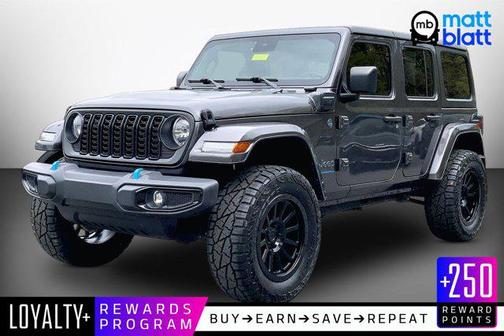 Granite Crystal Metallic Clearcoat 2024 Jeep Wrangler 4xe Sport S