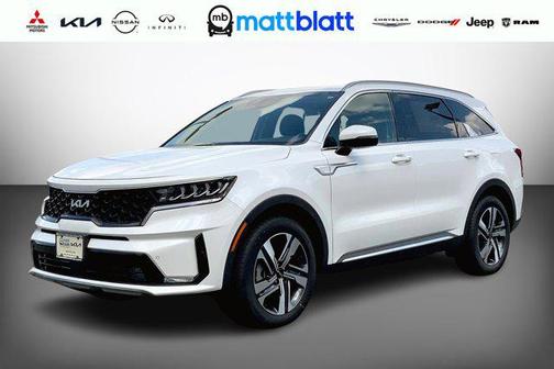 Snow White Pearl 2023 Kia Sorento Hybrid EX SUV
