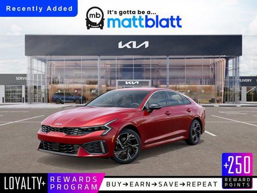 Red 2026 Kia K5 GT-Line