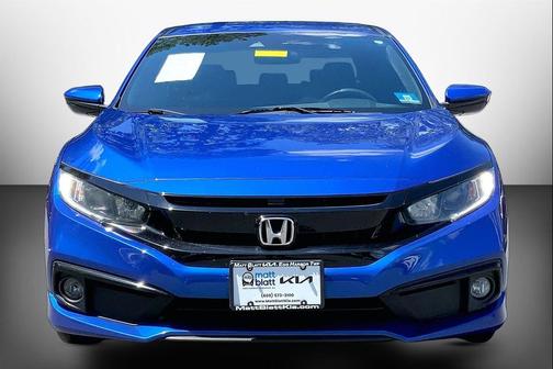 Aegean Blue Metallic 2020 Honda Civic Sport
