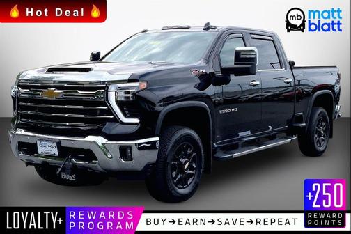 Black 2024 Chevrolet Silverado 2500 LTZ