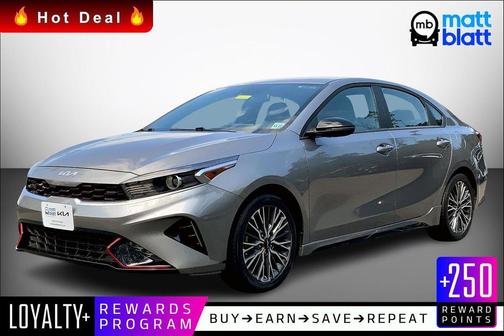 Steel Gray 2023 Kia Forte GT-Line