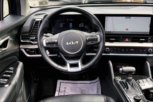Sapphire Blue 2023 Kia Sportage EX