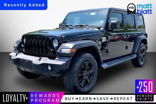 Black Clearcoat 2019 Jeep Wrangler Unlimited Sport Altitude