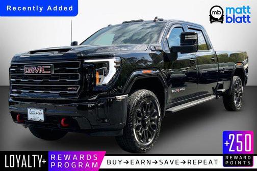 Onyx Black 2025 GMC Sierra 2500 AT4