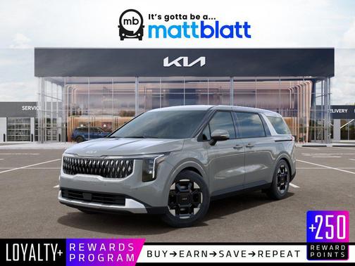 Ceramic Silver 2026 Kia Carnival EX
