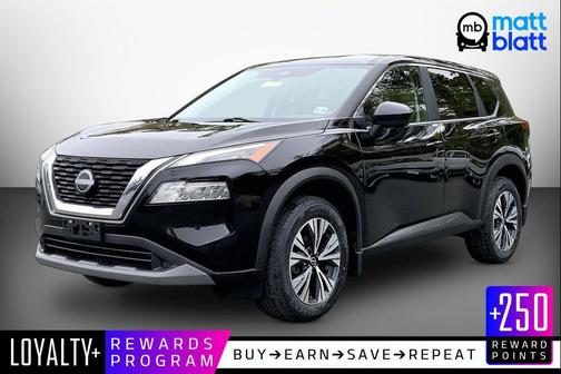 Super Black 2023 Nissan Rogue SV