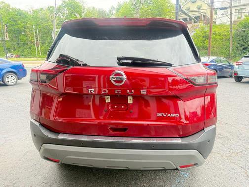 Scarlet Ember Tintcoat 2021 Nissan Rogue SV