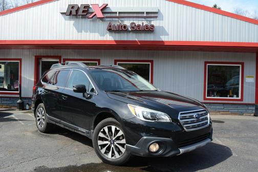Crystal Black Silica 2015 Subaru Outback 3.6R Limited