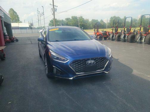 Lakeside Blue 2018 Hyundai SONATA Limited 2.0T