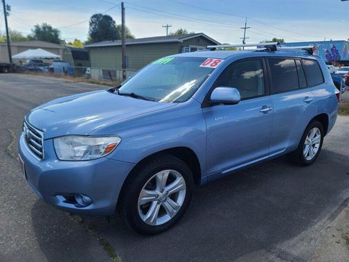 Blue Streak Metallic 2008 Toyota Highlander Limited