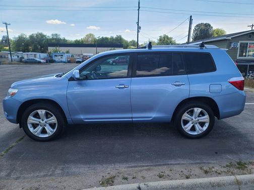 Blue Streak Metallic 2008 Toyota Highlander Limited