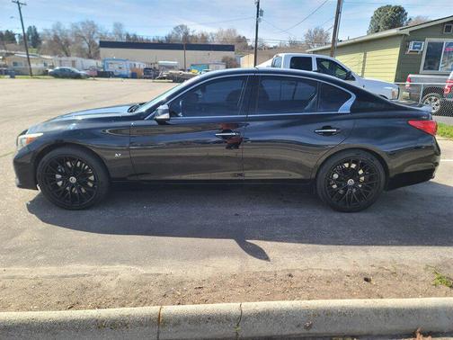 Black Obsidian 2014 INFINITI Q50 Sport