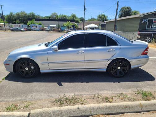 Brilliant Silver Metallic 2005 Mercedes-Benz C-Class C 55 AMG