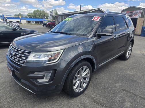 Shadow Black 2017 Ford Explorer Limited