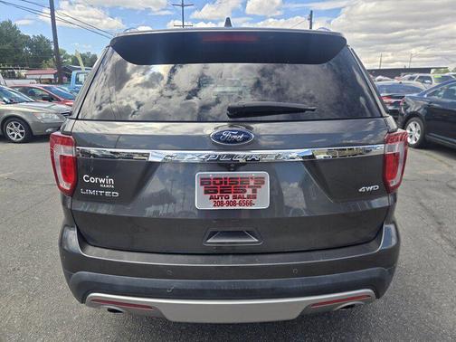 Shadow Black 2017 Ford Explorer Limited