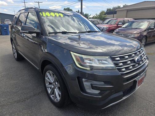 Shadow Black 2017 Ford Explorer Limited